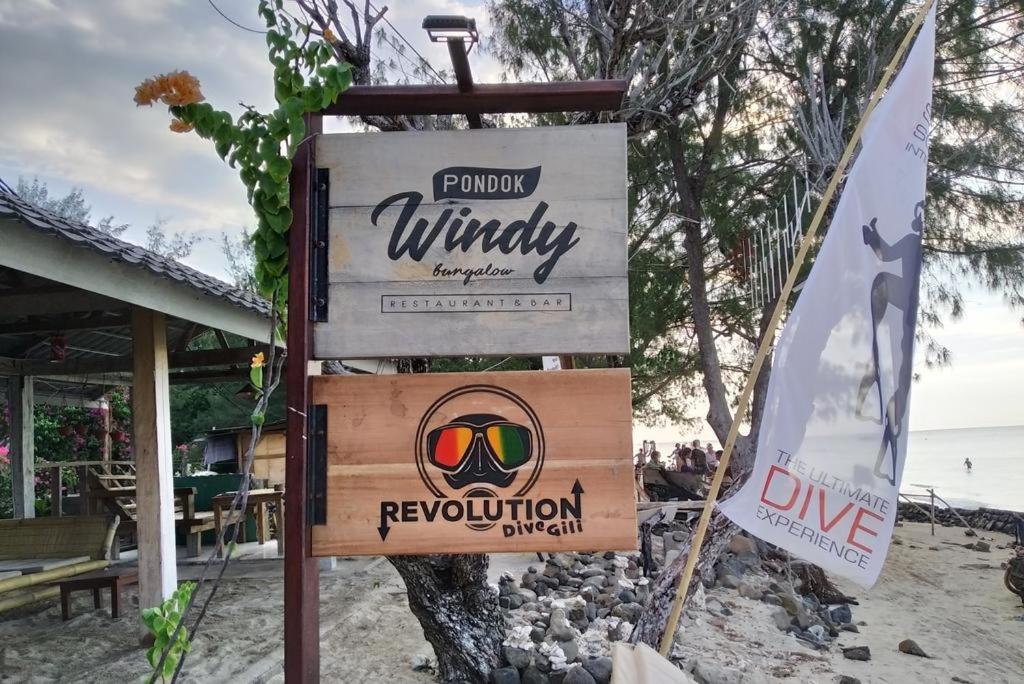 Pondok Windy Gili Trawangan Kültér fotó