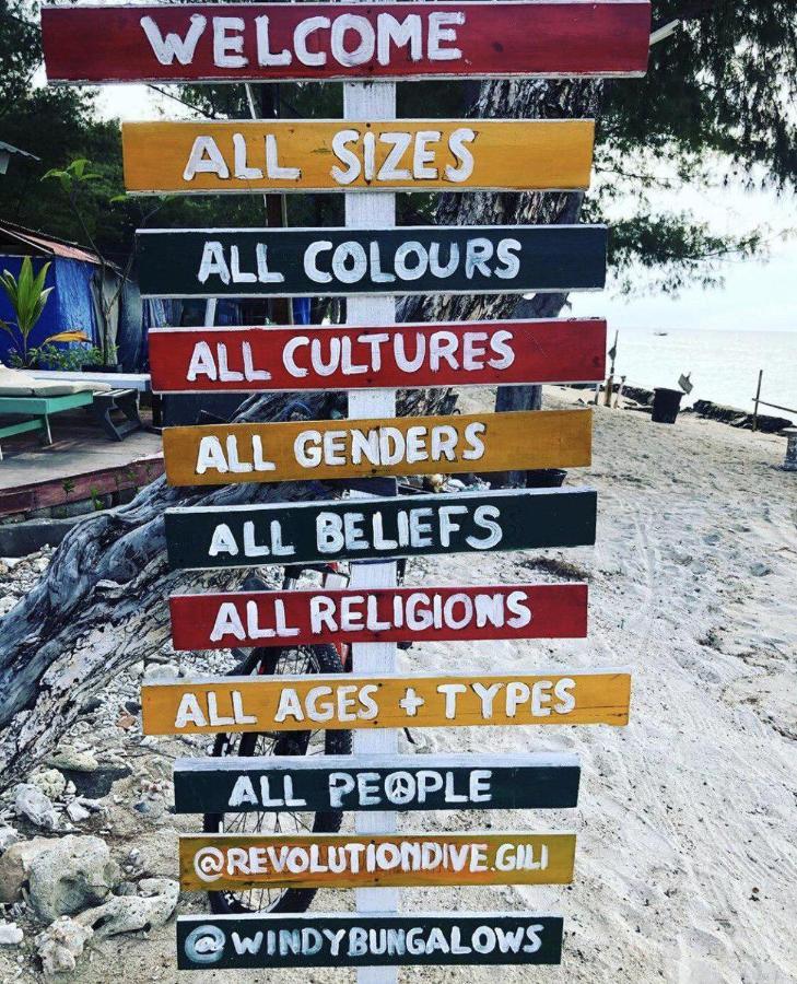 Pondok Windy Gili Trawangan Kültér fotó