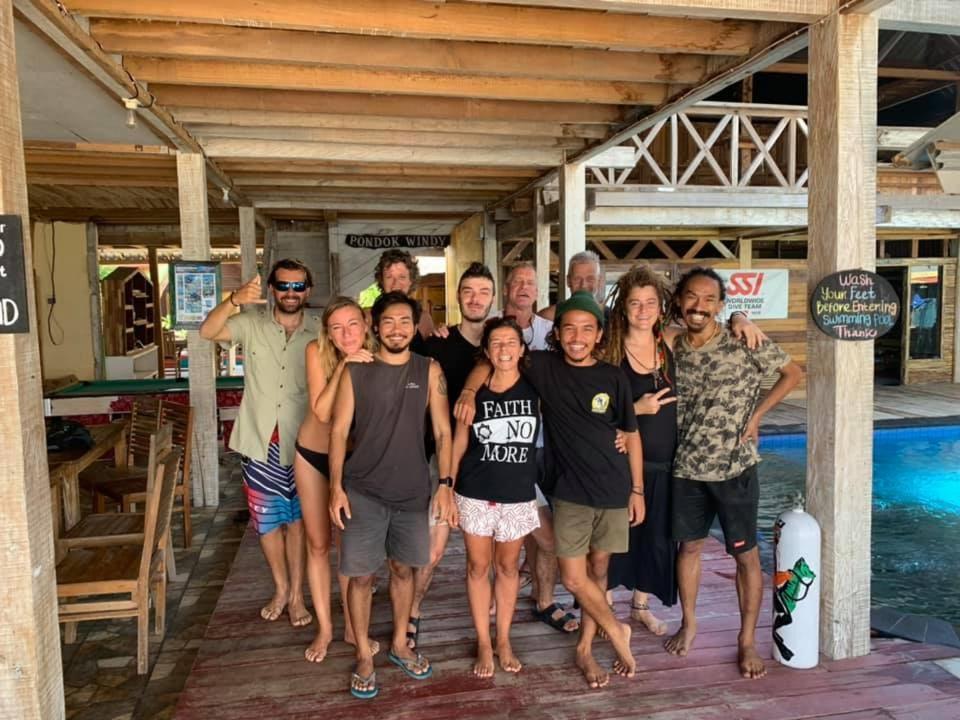 Pondok Windy Gili Trawangan Kültér fotó